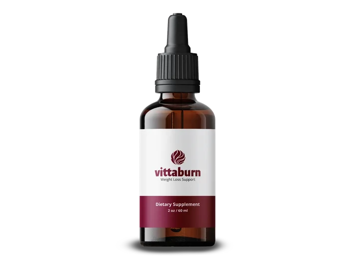 VittaBurn sublingual weight loss drop bottle